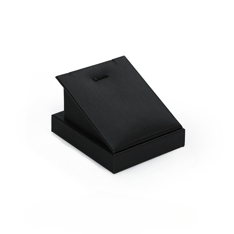 Necklace Display Stand - Velvet Jewelry Bust for Single Necklace