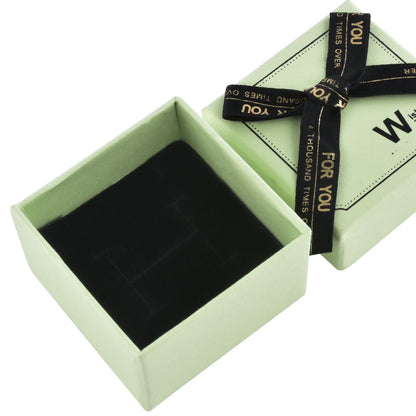 B1522-X7 Fashion 6 Colors Ring Boxes with Ribbon, Price for 24 PCS.