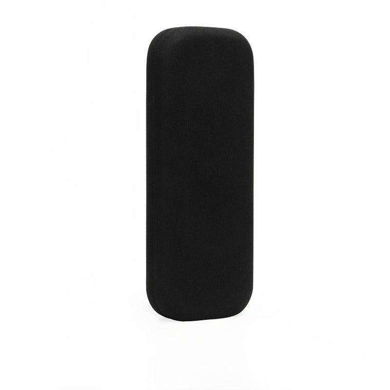 black microfiber detail