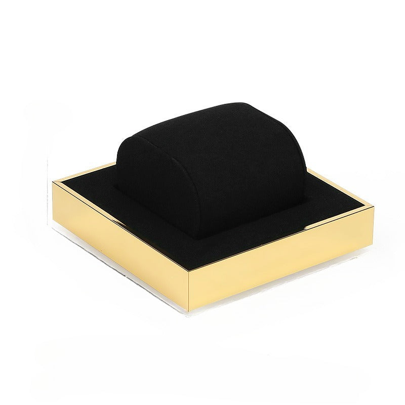 Black Microfiber Jewelry Display Set for Necklace, Ring & Earring Stand