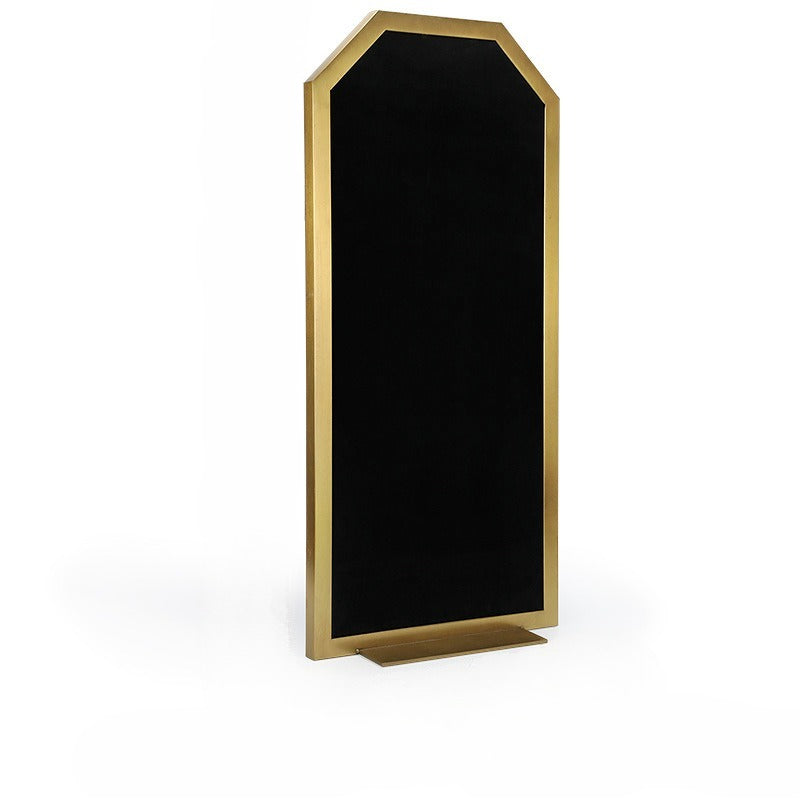 black microfiber corner