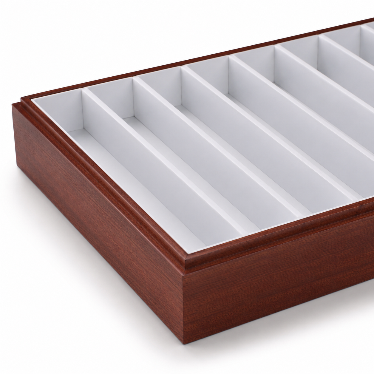 White 11-Slot Wooden Bracelet Organizer Tray – Jeweller Buy
