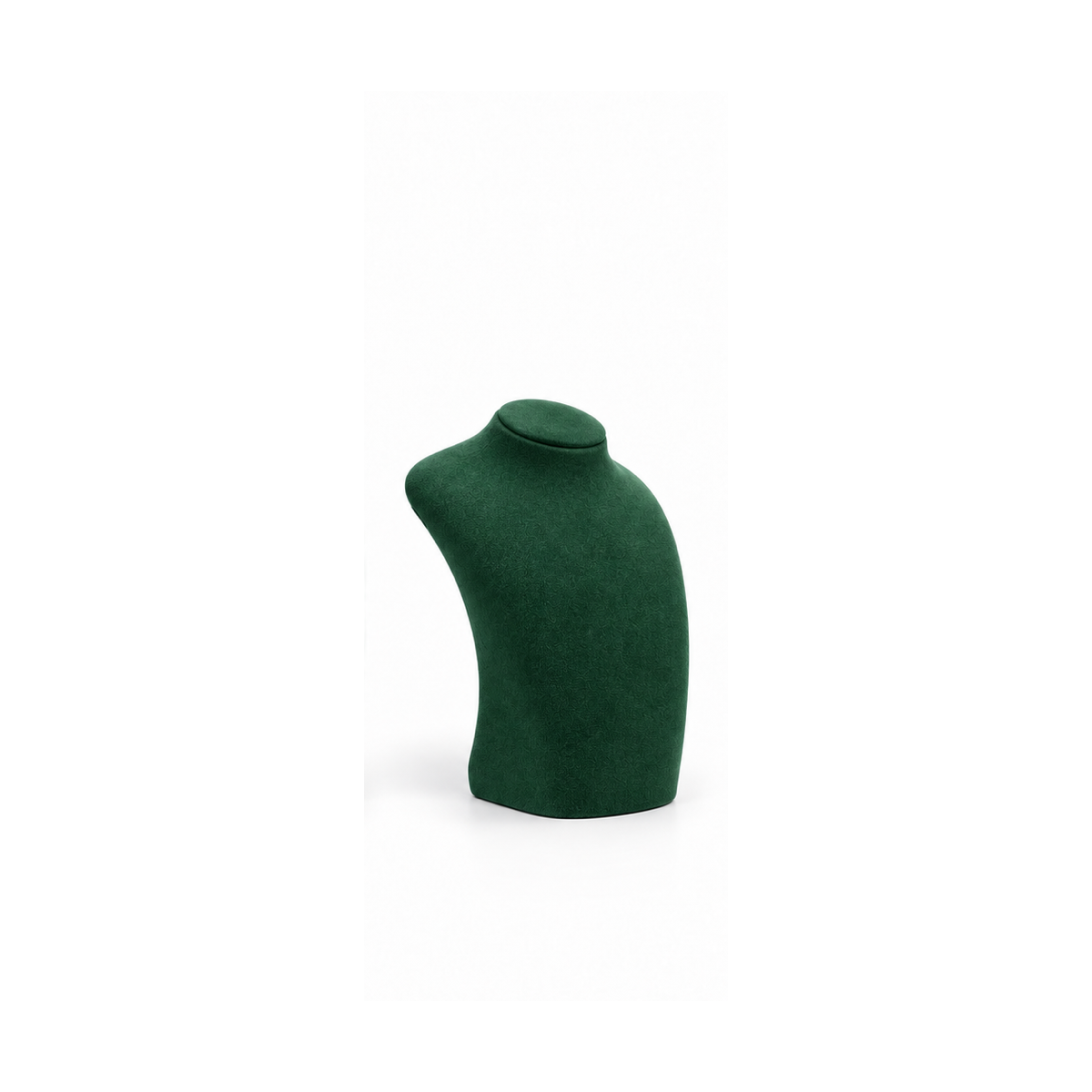 Green Curved Bust H1 / 15 x 30 cm necklace display - CND018