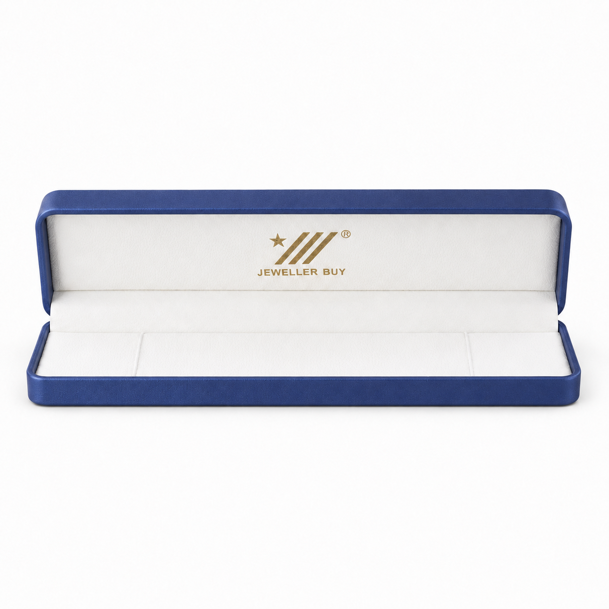 Blue PU Leather Bracelet Box