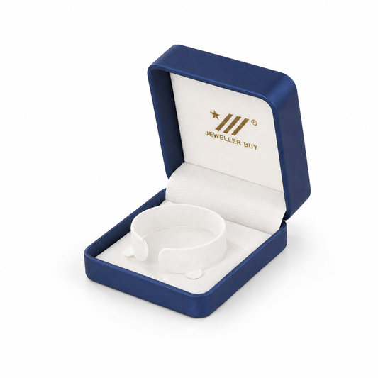 Blue PU Leather Bangle Box