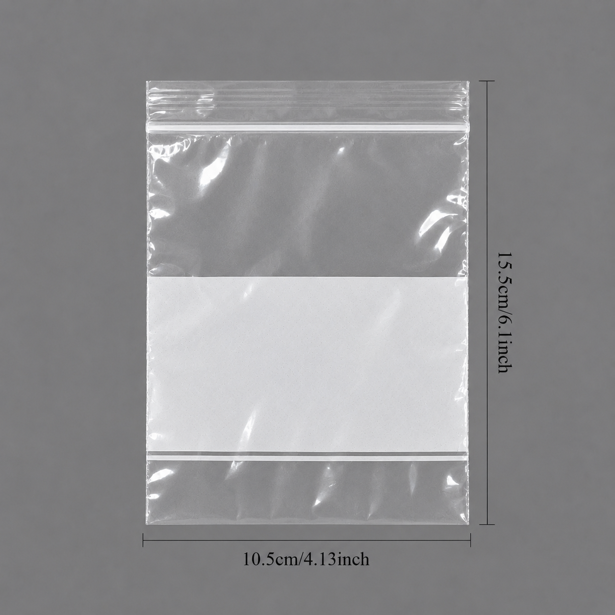 4" x 6" Clear Reclosable Jewelry Bags with White Write-On Block, 1000 Count – Jeweller Buy