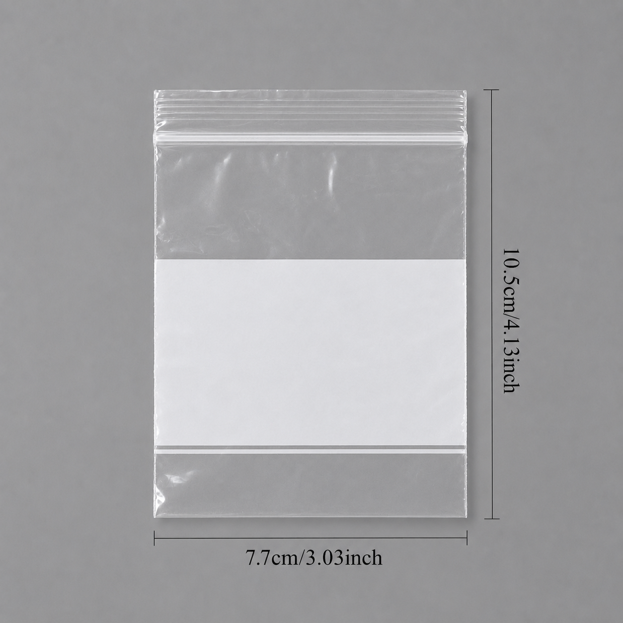 3" x 4" White Block Reclosable Jewelry Bags, 1000 Count – Jeweller Buy