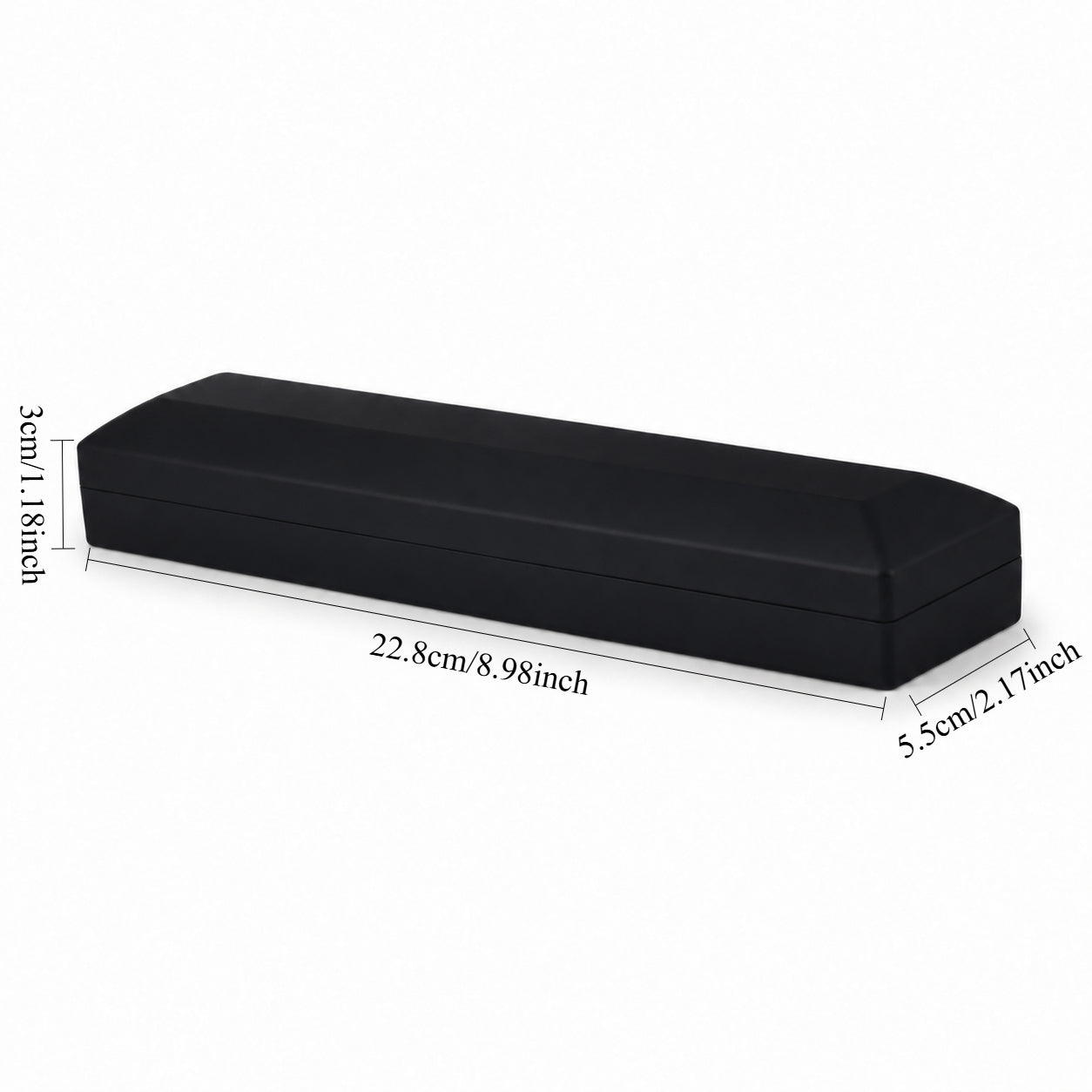 Black Bracelet Box with Dual LED Lights and Padded Interior – Jeweller Buy