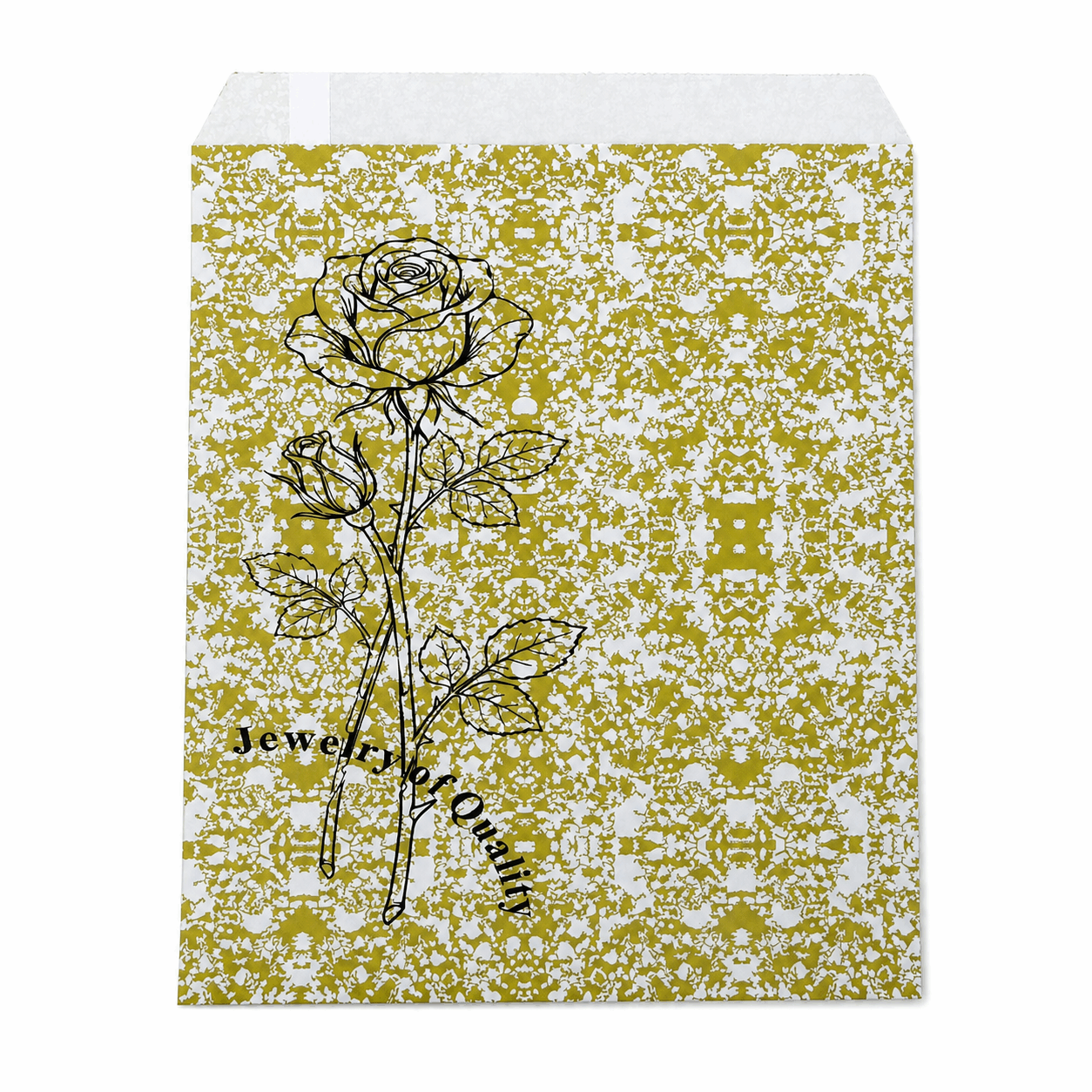 Golden Paper gift bag  Price For 100pcs, 8.5" × 11"