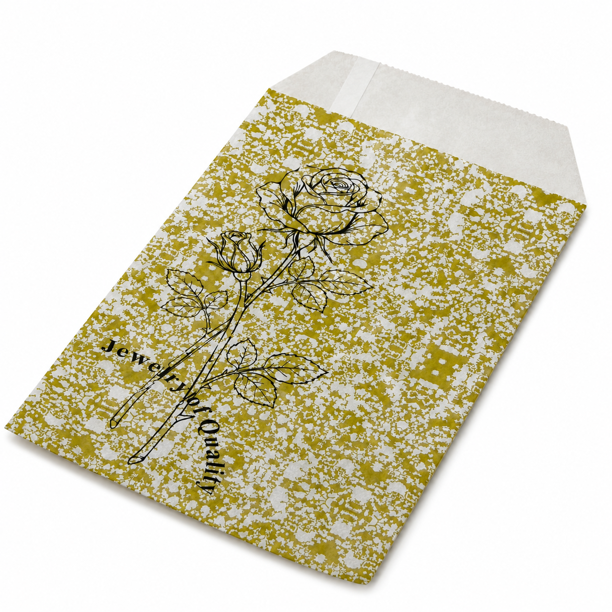 Golden Paper gift bag  Price For 100pcs, 6" × 9"