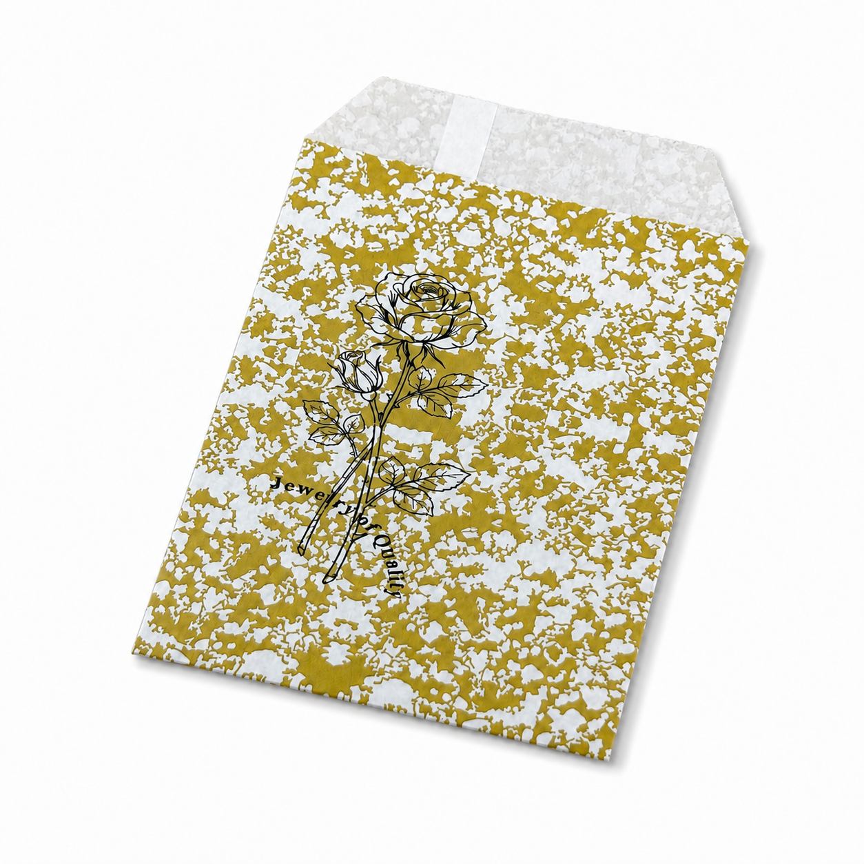 Golden Paper gift bag  Price For 100pcs, 4" × 6"