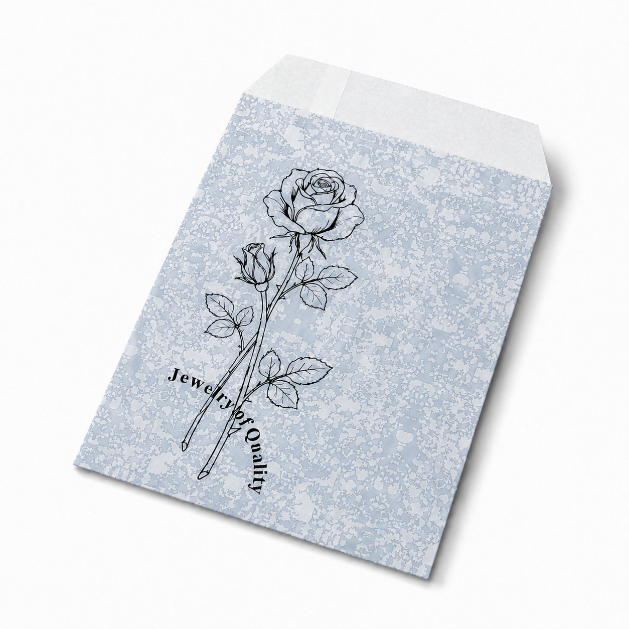 Silver Paper gift bag  Price For 100pcs, 5" × 7"