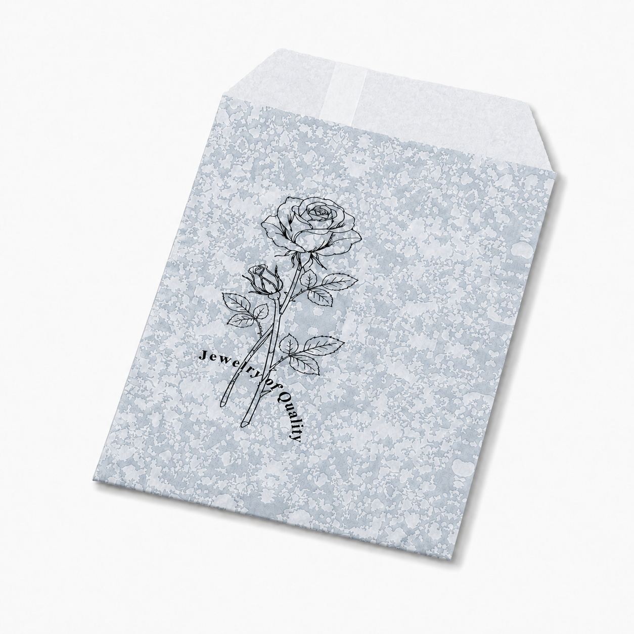 Silver Paper gift bag  Price For 100pcs, 4" × 6"