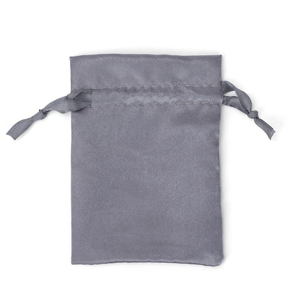 Gray Satin Pouch， Price for 50 Pieces