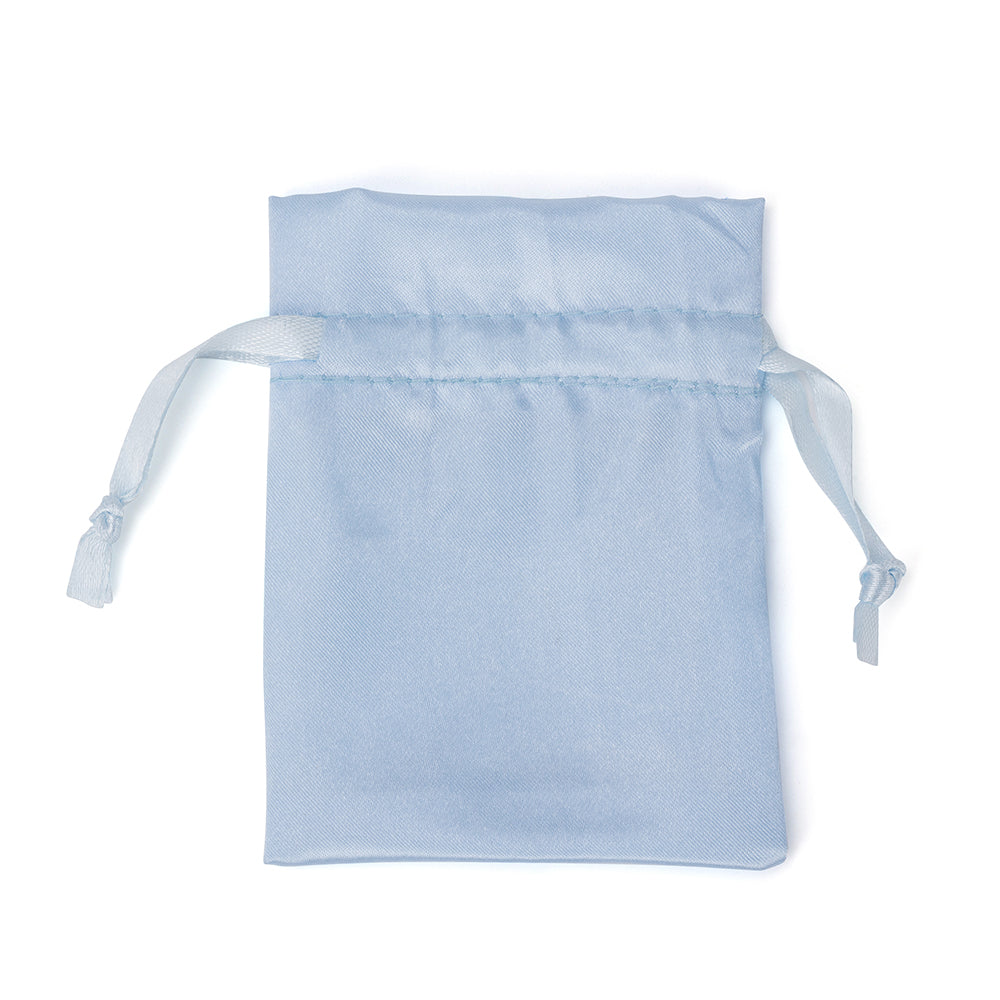 50PCS Multiple Colors Satin Drawstring Pouches Wedding Party Toys Makeup Favor Present Bags