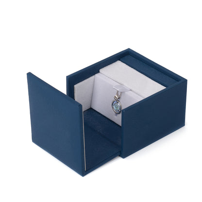 Blue LED Light Projection Necklace Boxes,Price for 12PCS