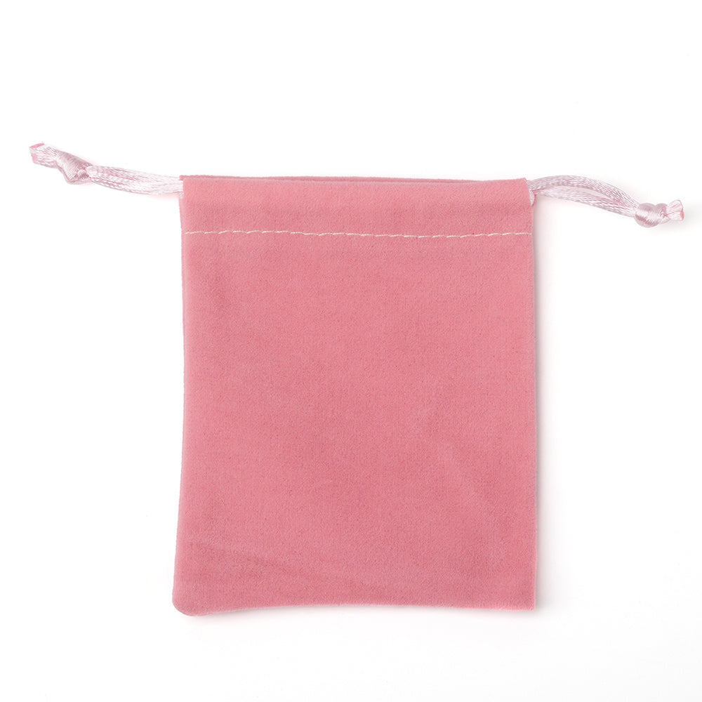 Pink Velvet Pouch， Price for 100Pieces