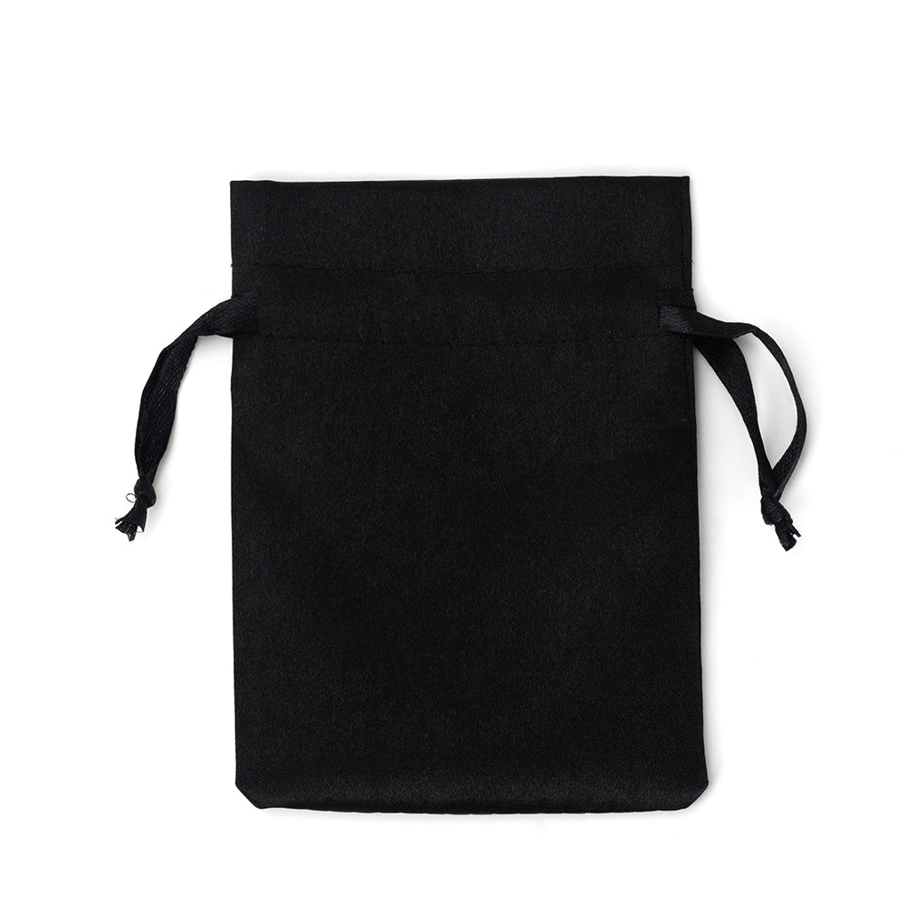 Black Satin Pouch， Price for 50 Pieces