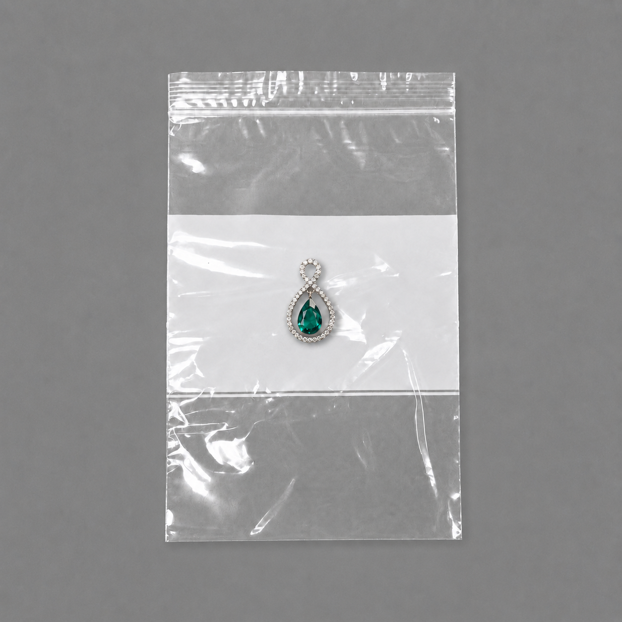 4" x 6" Clear Reclosable Jewelry Bags with White Write-On Block, 1000 Count – Jeweller Buy
