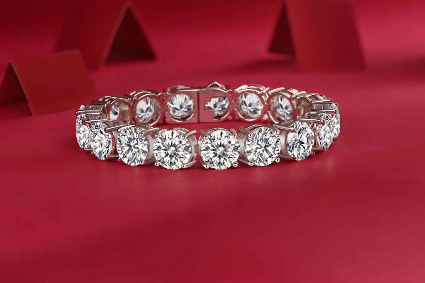 5-Carat Moissanite Tennis Bracelet for Women - GRA Classic Luxury Jewelry, Sparkling Gift for Her