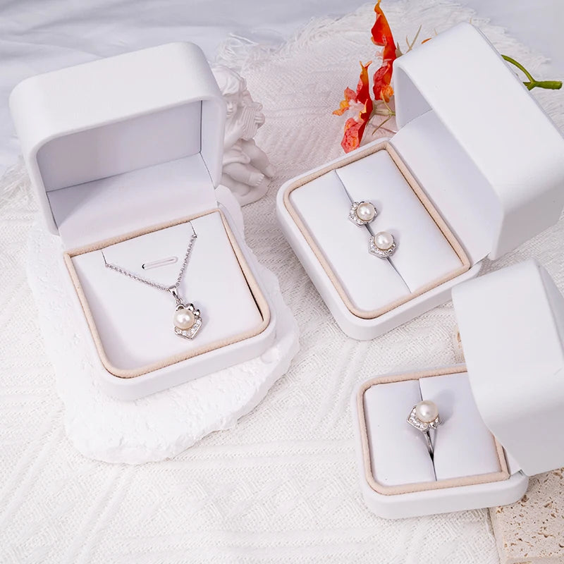 Fashion jewellery fine jewelry ladies women necklaces pendant earrings and ring set