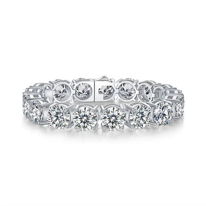 5-Carat Moissanite Tennis Bracelet for Women - GRA Classic Luxury Jewelry, Sparkling Gift for Her