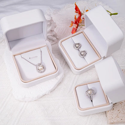 Fashion jewellery fine jewelry ladies women necklaces pendant earrings and ring set