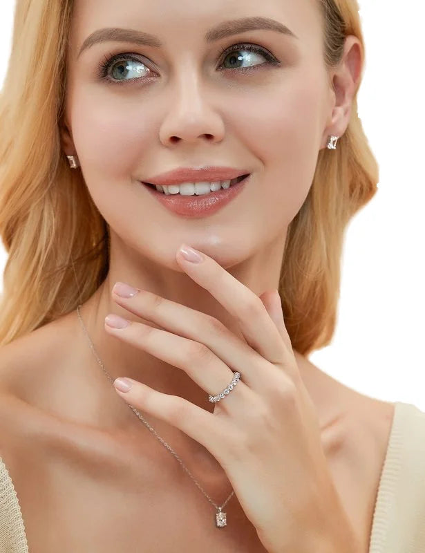 Jeweller Buy jewelry 925 sterling silver ring crown moissanite engagement wedding ring for women