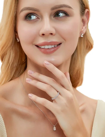 Jeweller Buy jewelry 925 sterling silver ring crown moissanite engagement wedding ring for women