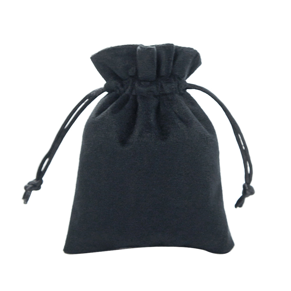 Black Drawstring Pouch, Price for 100Pieces