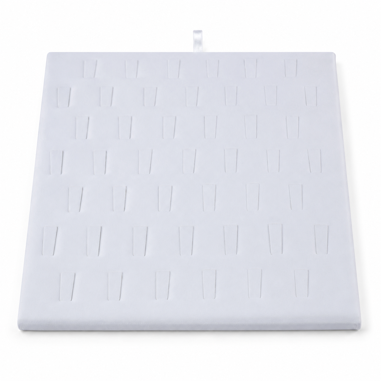 White 39-Position Ring Presentation Board, 8.46-Inch Square – Jeweller Buy
