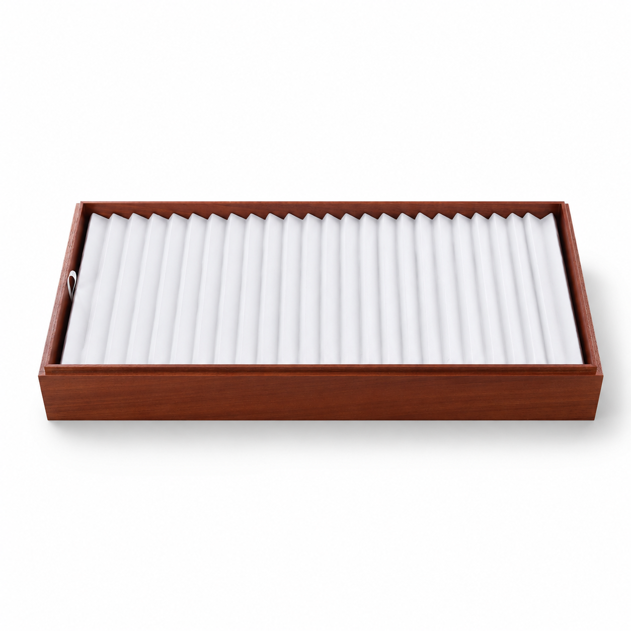 24-Slot Wooden Bracelet Display Tray with White Padded Inserts – Jeweller Buy