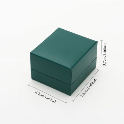 24Pcs Green Ring Boxes (L066R-G W)
