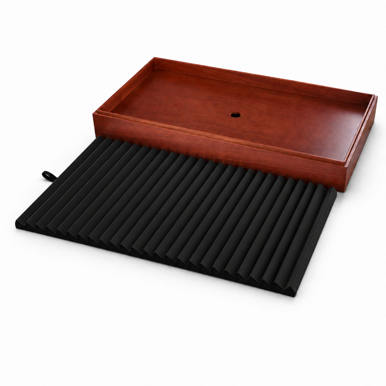 24-Slot Wooden Bracelet Display Tray with Black Padded Inserts – Jeweller Buy