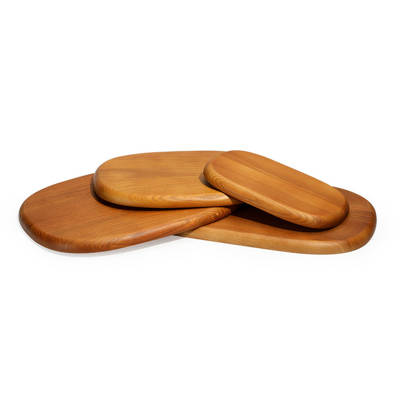 wood display side
