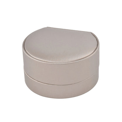 Round PU Pendant Earring Necklace Boxes, Price for 12 PCS