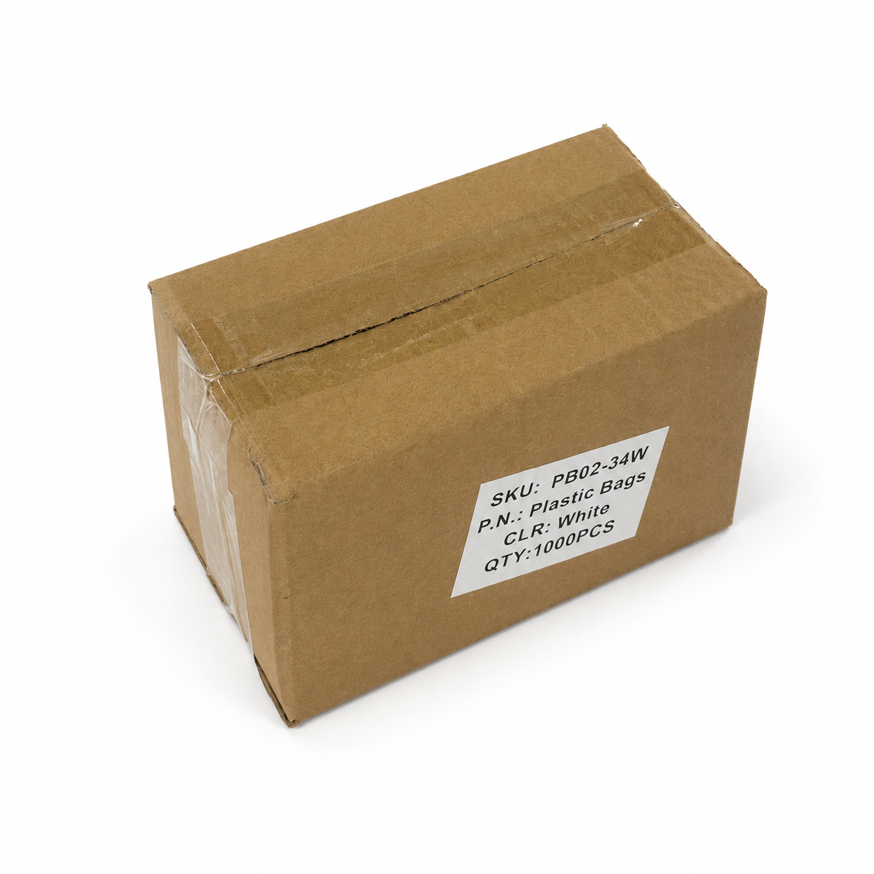 Plastic Zip Bags with White Block Price For 1000pcs ,3" x 4"