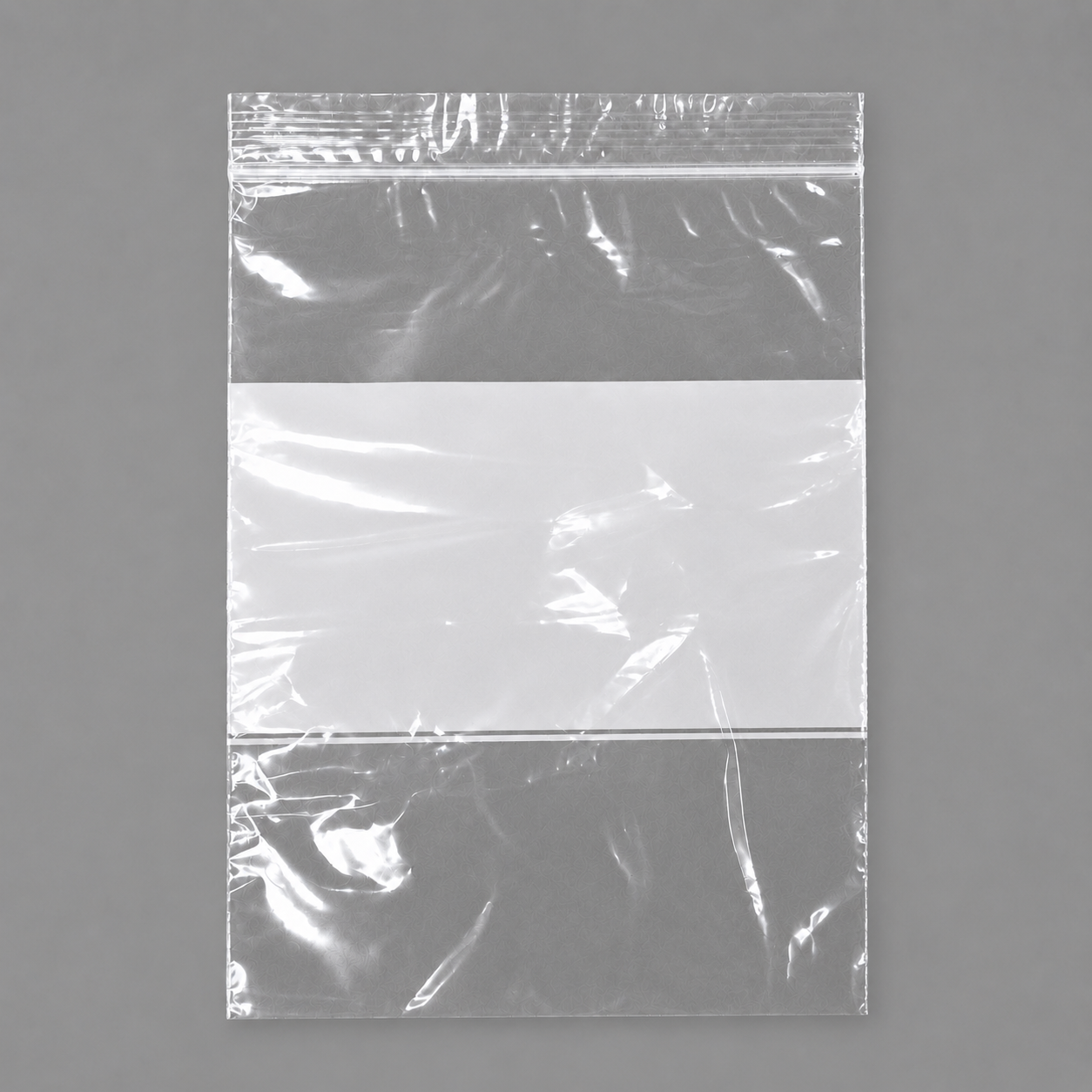 Plastic Zip Bags with White Block Price For 1000pcs ,4" x 6"