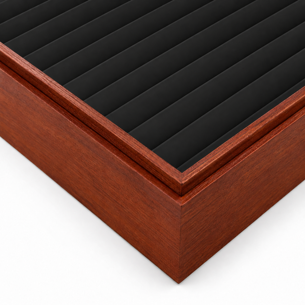 24-Slot Wooden Bracelet Display Tray with Black Padded Inserts – Jeweller Buy