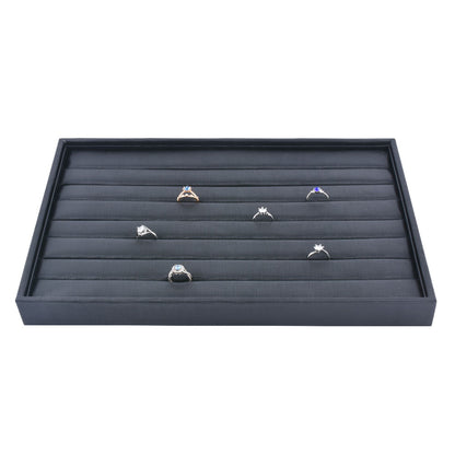 Black PU Ring Tray