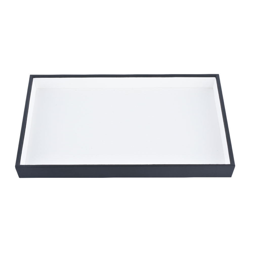 White PU Jewelry Empty Tray