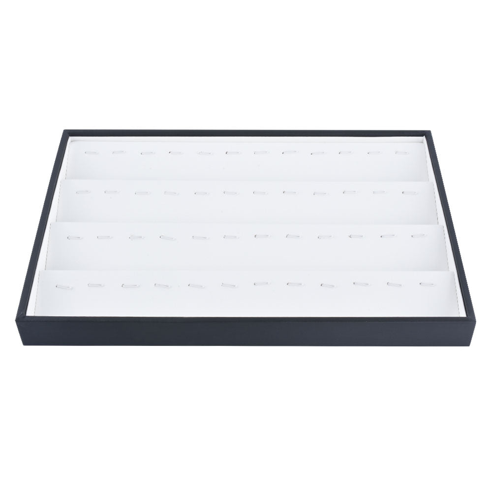 White PU Pendant Jewelry Tray