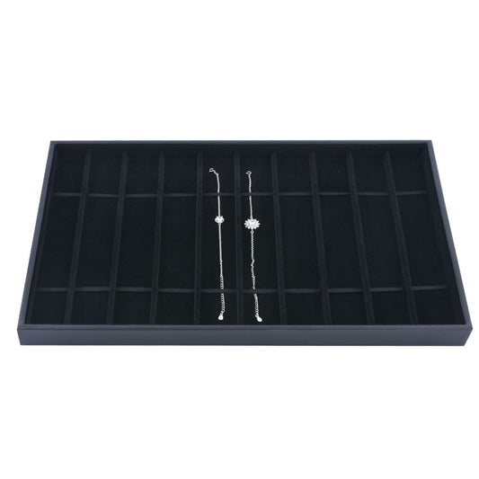 Black Bracelet Watch Display Tray