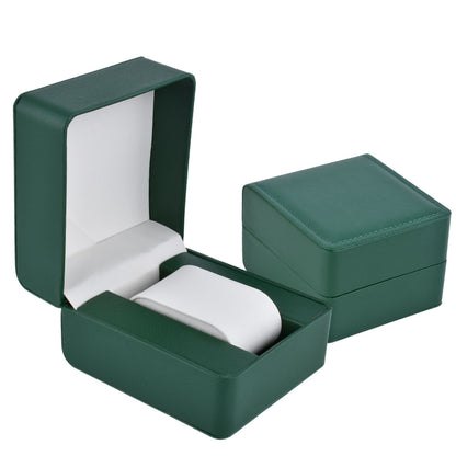 Green PU Single Watch Boxes