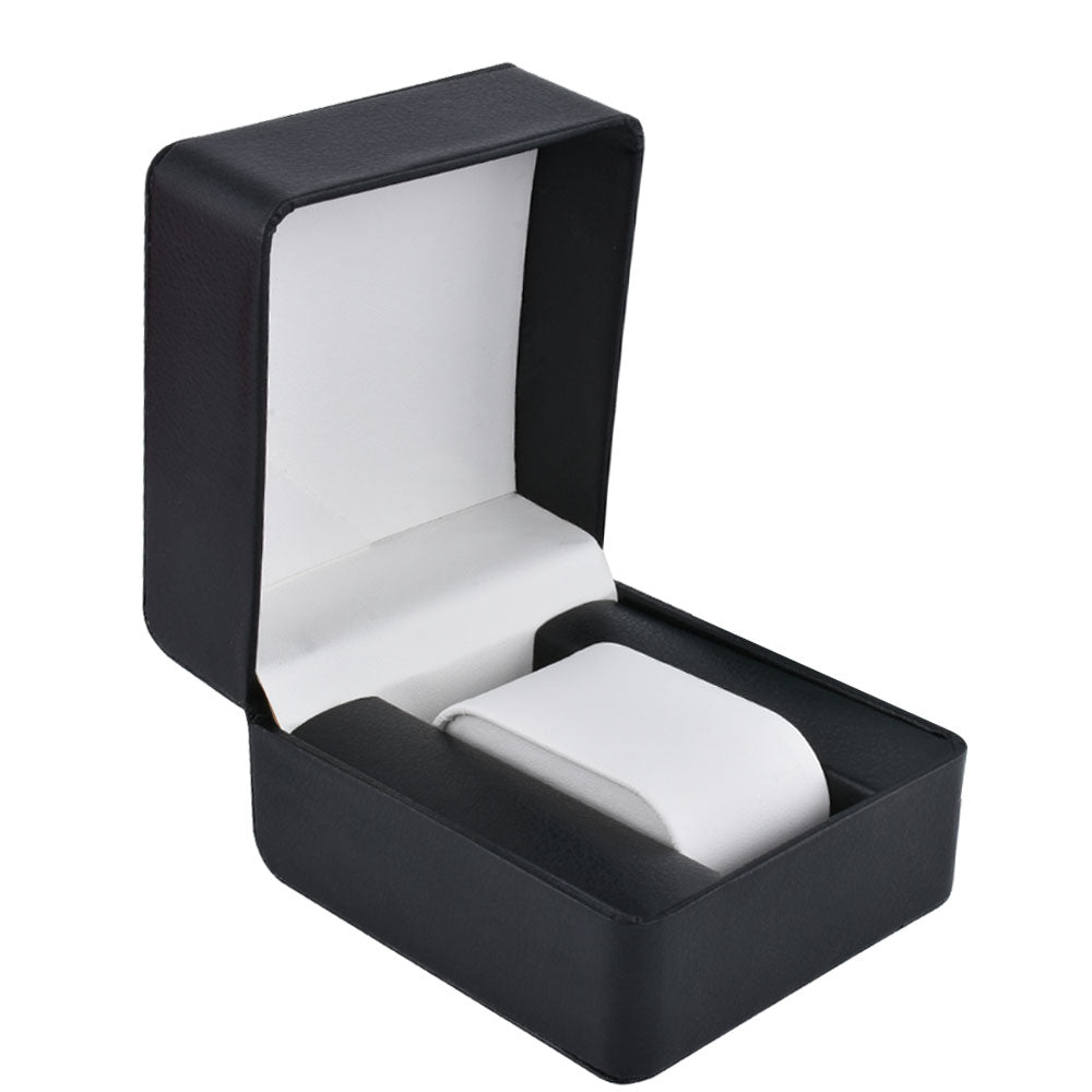 Black PU Single Watch Boxes