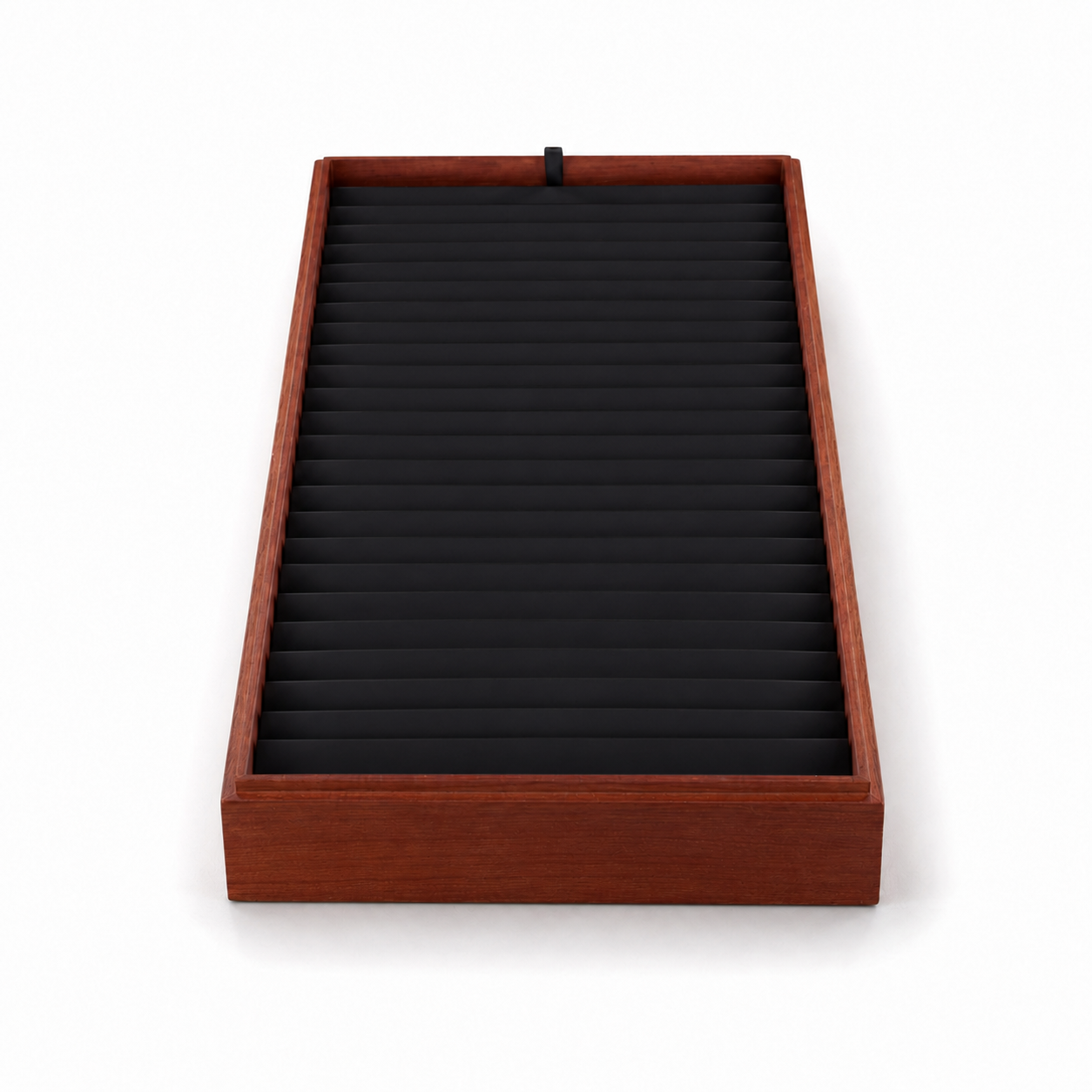 24-Slot Wooden Bracelet Display Tray with Black Padded Inserts – Jeweller Buy