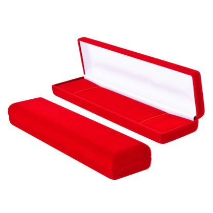 6PCS Red Velvet Bracelet Boxes