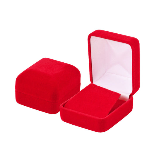 12PCS Red Velvet Earring Boxes