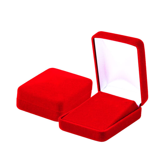 12PCS Red Velvet Pendant Boxes