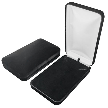 6PCS Black Velvet Necklace Boxes